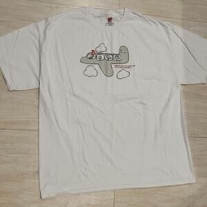 Dave McClure VC " Geeks on a Plane " VIP Startup Tour 2009 T- Shirt 500 Startups